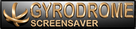 GYRODROME Screensaver logo